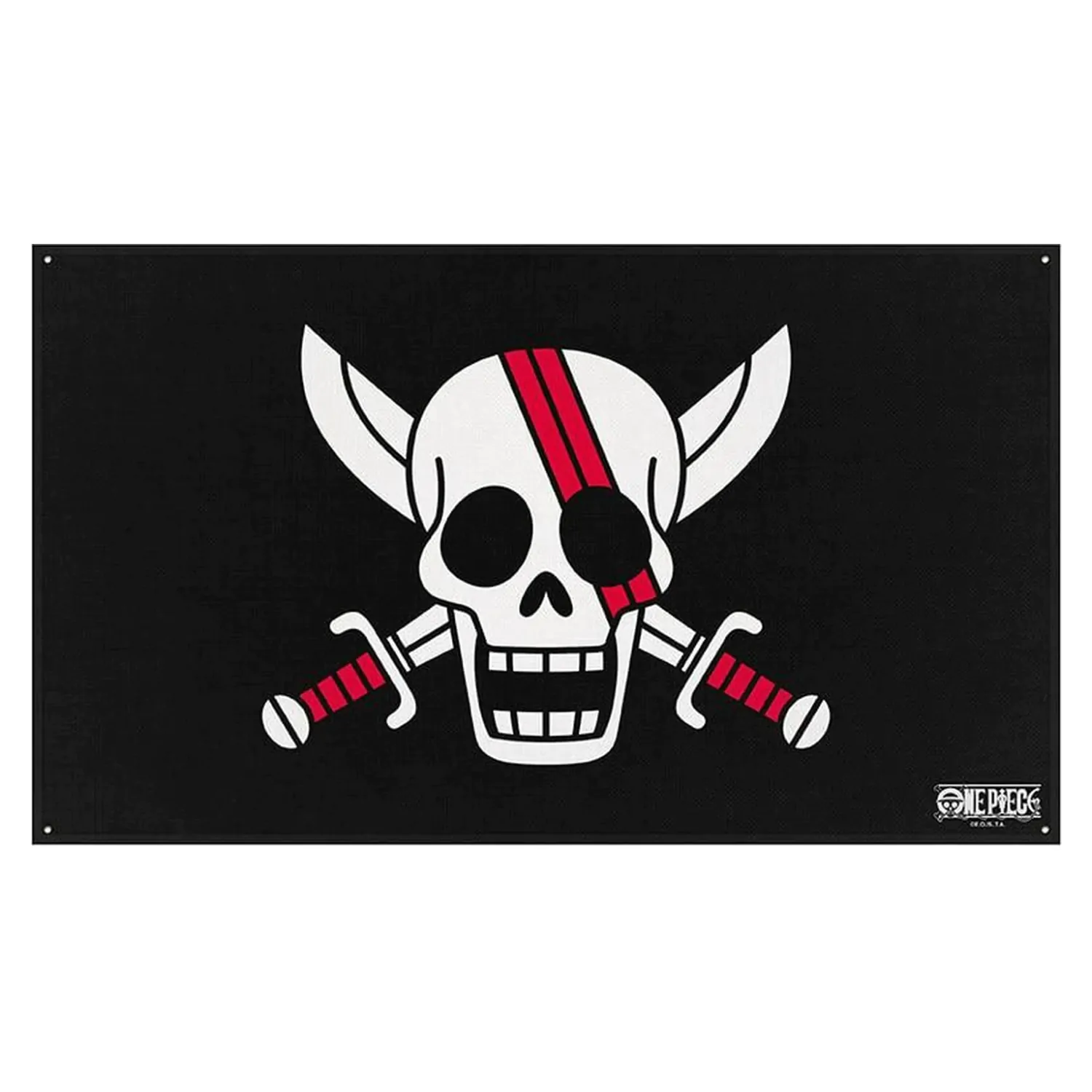 ONE PIECE Zastava 70X120cm Red-Hair Pirates fotografija izdelka
