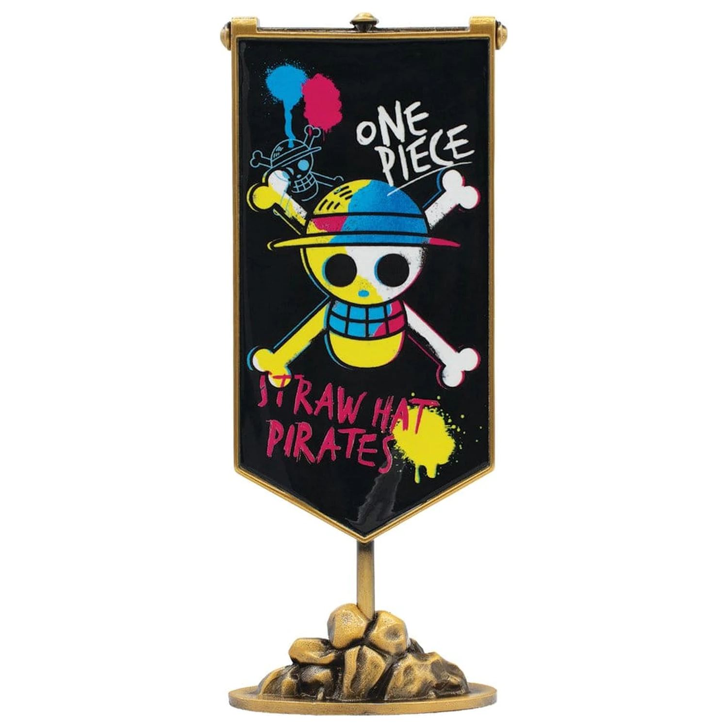 One Piece Replika Kovinski transparent Gusarjev s slamnatimi klobuki 11 x 6 cm fotografija izdelka