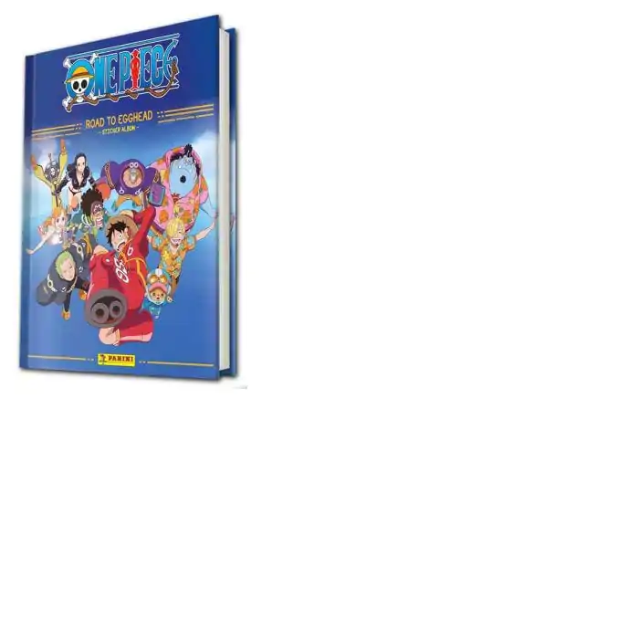 One Piece: Road to Egghead Kolekcija nalepk Trdo vezan album Nemška verzija fotografija izdelka