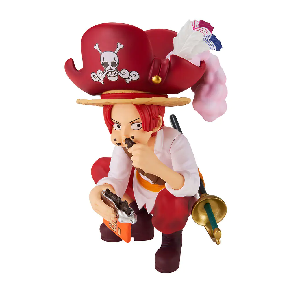 One Piece Roger Pirates Shanks Ichibansho figura 9 cm fotografija izdelka