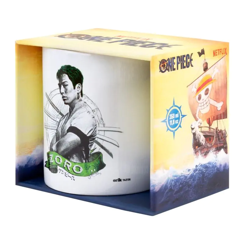 One Piece Roronoa Zoro lonček 350 ml fotografija izdelka