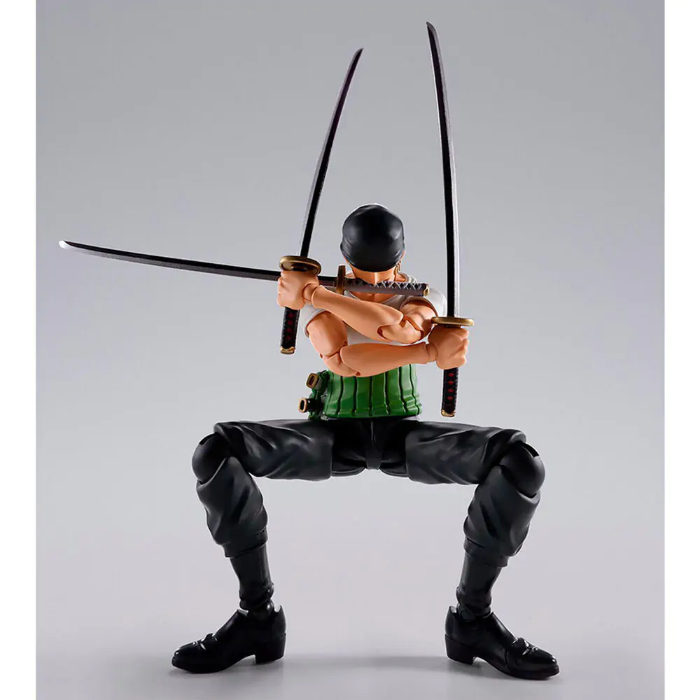 One Piece Roronoa Zoro Romance Dawn S.H Figuarts figura 15 cm fotografija izdelka