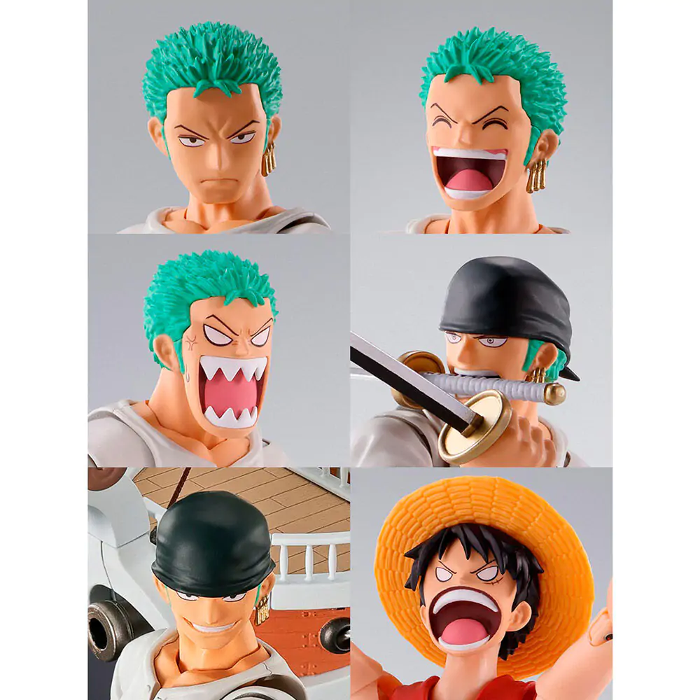 One Piece Roronoa Zoro Romance Dawn S.H Figuarts figura 15 cm fotografija izdelka