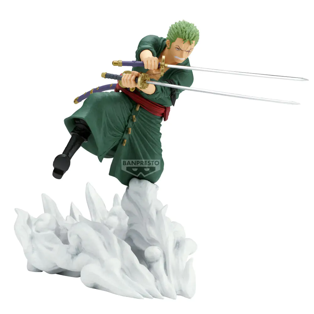 One Piece Roronoa Zoro Senkozekkei figúrka 15cm fotografija izdelka