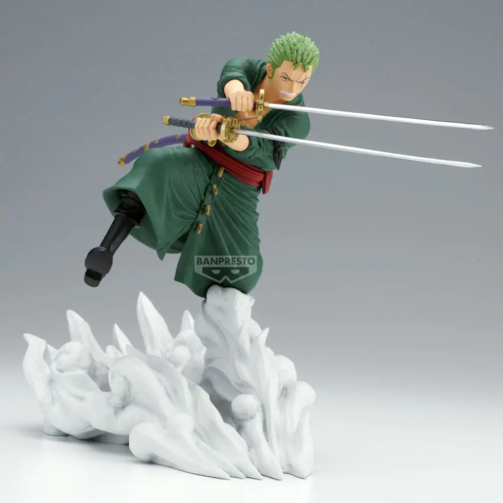 One Piece Roronoa Zoro Senkozekkei figúrka 15cm fotografija izdelka