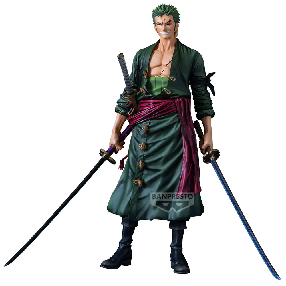 One Piece Roronoa Zoro Premium figura s čopičem 30 cm fotografija izdelka