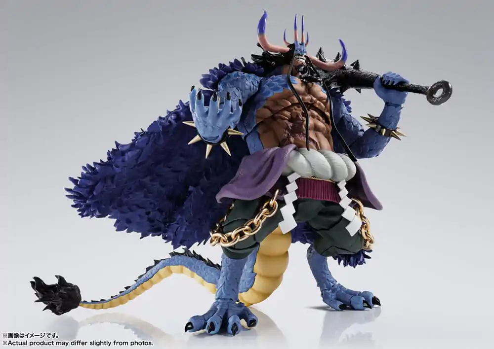 One Piece S.H. Figuarts akcijska figura Kaido King of the Beasts (Man-Beast form) 25 cm fotografija izdelka