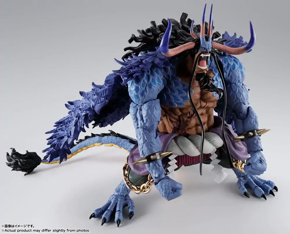One Piece S.H. Figuarts akcijska figura Kaido King of the Beasts (Man-Beast form) 25 cm fotografija izdelka