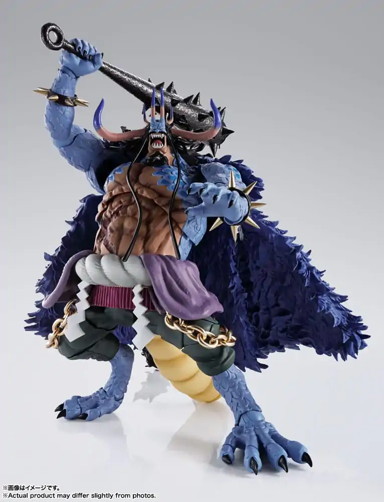 One Piece S.H. Figuarts akcijska figura Kaido King of the Beasts (Man-Beast form) 25 cm fotografija izdelka