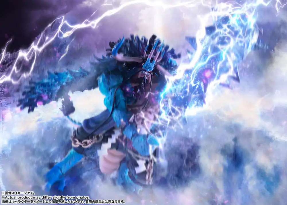 One Piece S.H. Figuarts akcijska figura Kaido King of the Beasts (Man-Beast form) 25 cm fotografija izdelka