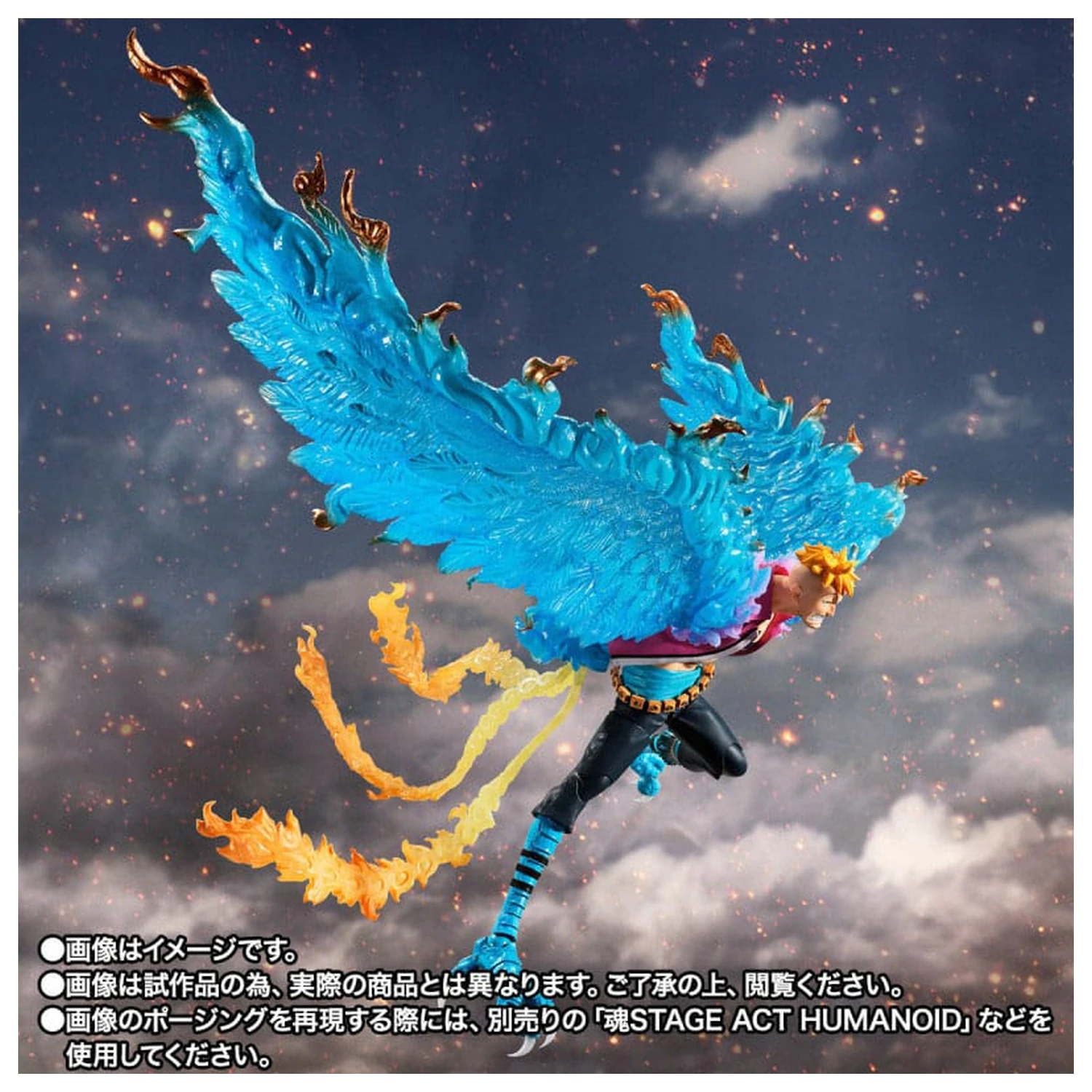 One Piece S.H.Figuarts akcijska figura Marco Marineford 17 cm fotografija izdelka