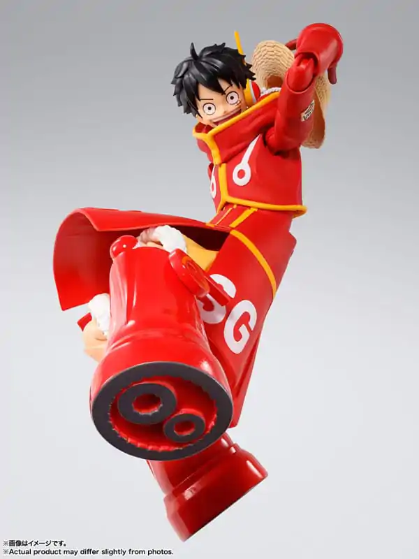 One Piece S.H.Figuarts akcijska figura Monkey D. Luffy Future Island Egghead 15 cm fotografija izdelka