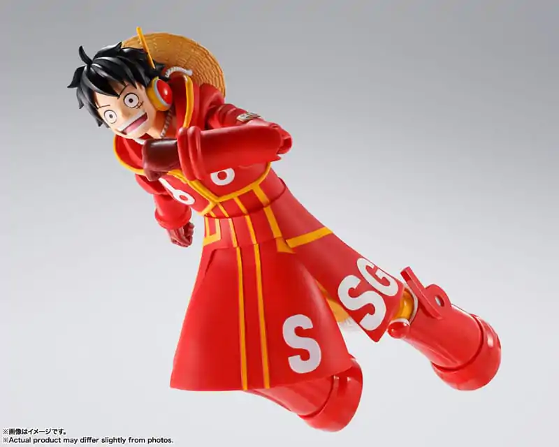 One Piece S.H.Figuarts akcijska figura Monkey D. Luffy Future Island Egghead 15 cm fotografija izdelka