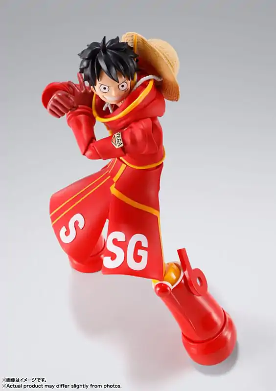 One Piece S.H.Figuarts akcijska figura Monkey D. Luffy Future Island Egghead 15 cm fotografija izdelka