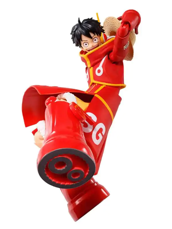 One Piece S.H.Figuarts akcijska figura Monkey D. Luffy Future Island Egghead 15 cm fotografija izdelka