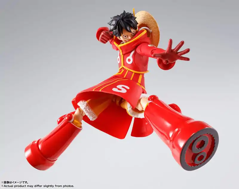 One Piece S.H.Figuarts akcijska figura Monkey D. Luffy Future Island Egghead 15 cm fotografija izdelka