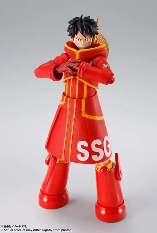 One Piece S.H.Figuarts akcijska figura Monkey D. Luffy Future Island Egghead 15 cm fotografija izdelka