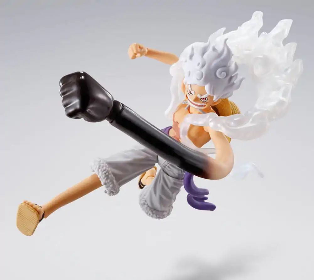 One Piece S.H.Figuarts akcijska figura Monkey D. Luffy Gear 5 -Future Island Egghead- 15 cm fotografija izdelka