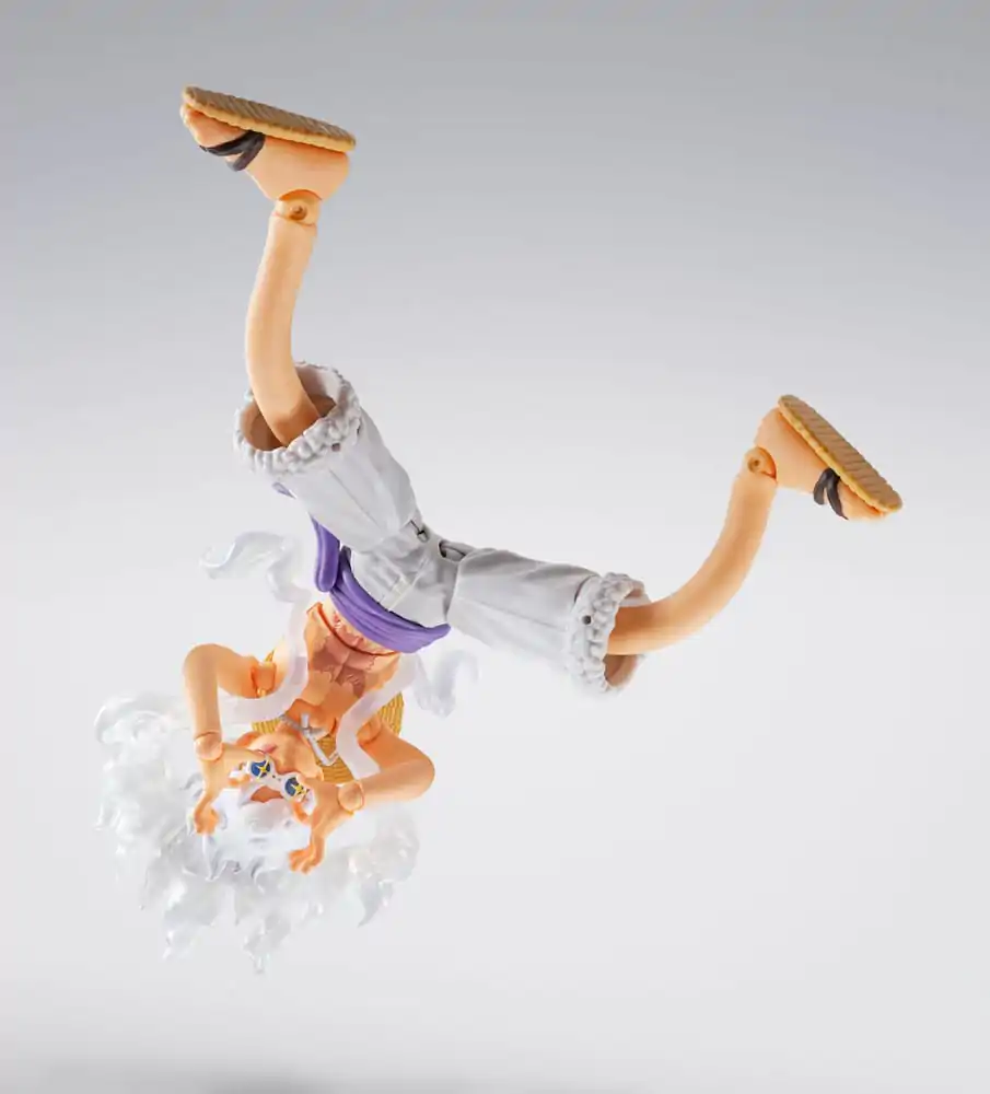 One Piece S.H.Figuarts akcijska figura Monkey D. Luffy Gear 5 -Future Island Egghead- 15 cm fotografija izdelka