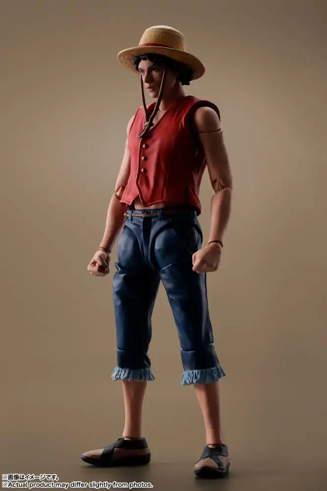 One Piece S.H. Figuarts Akcijska figura Monkey D. Luffy (Netflix) 14 cm fotografija izdelka