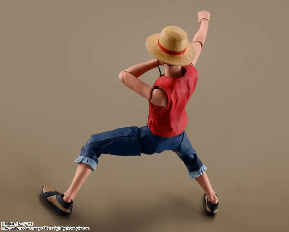 One Piece S.H. Figuarts Akcijska figura Monkey D. Luffy (Netflix) 14 cm fotografija izdelka