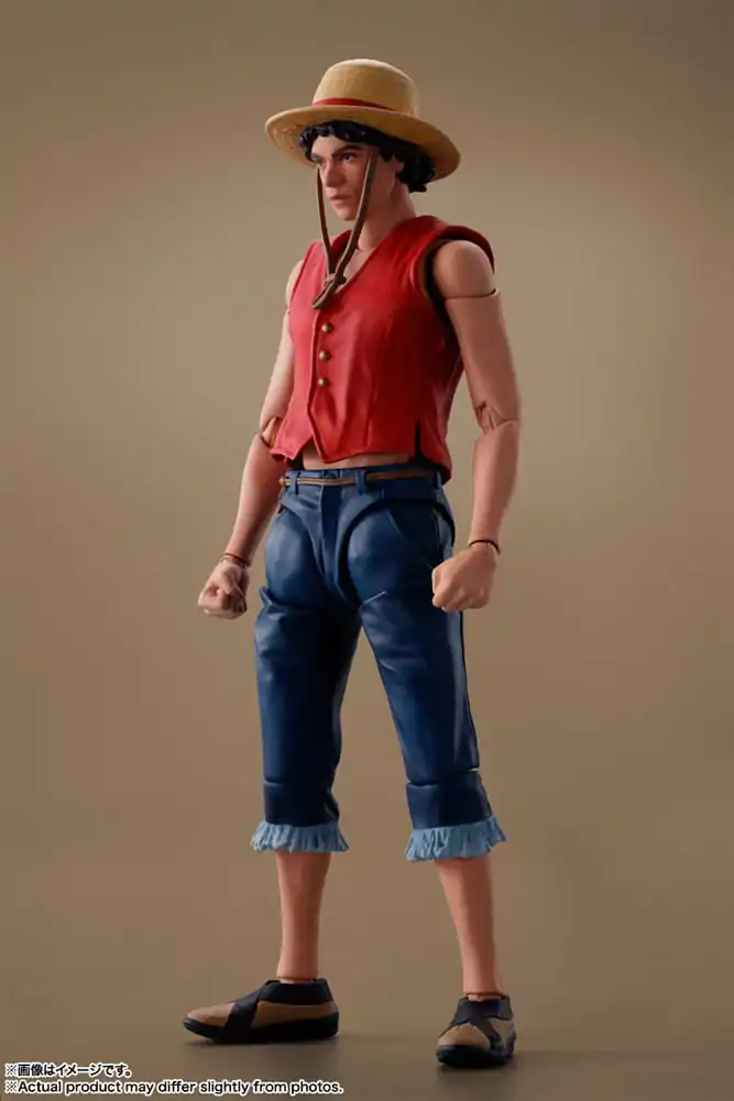 One Piece S.H. Figuarts Akcijska figura Monkey D. Luffy (Netflix) 14 cm fotografija izdelka