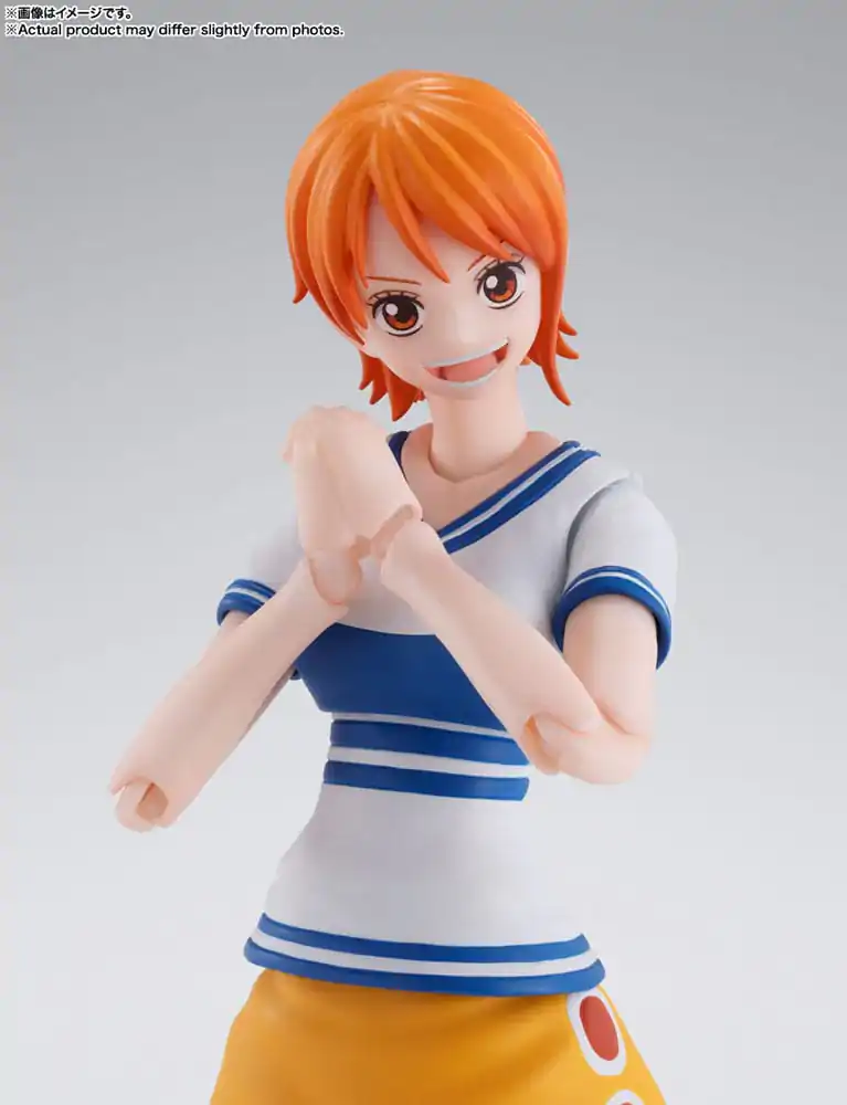 One Piece S.H. Figuarts akcijska figura Nami Romance Dawn 14 cm fotografija izdelka