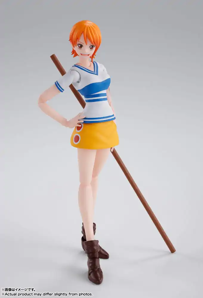 One Piece S.H. Figuarts akcijska figura Nami Romance Dawn 14 cm fotografija izdelka