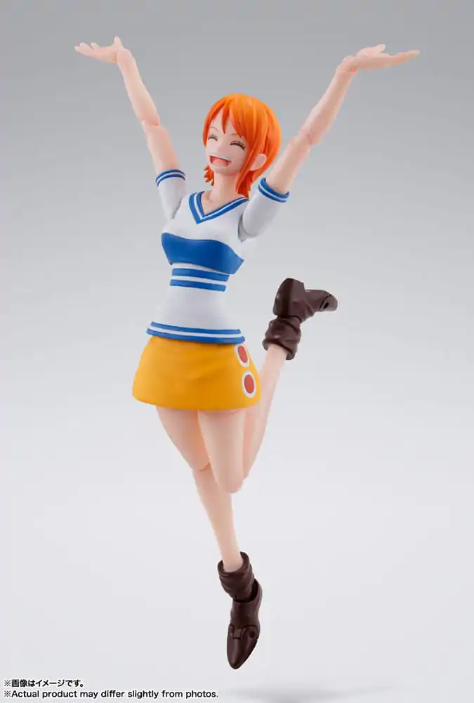 One Piece S.H. Figuarts akcijska figura Nami Romance Dawn 14 cm fotografija izdelka