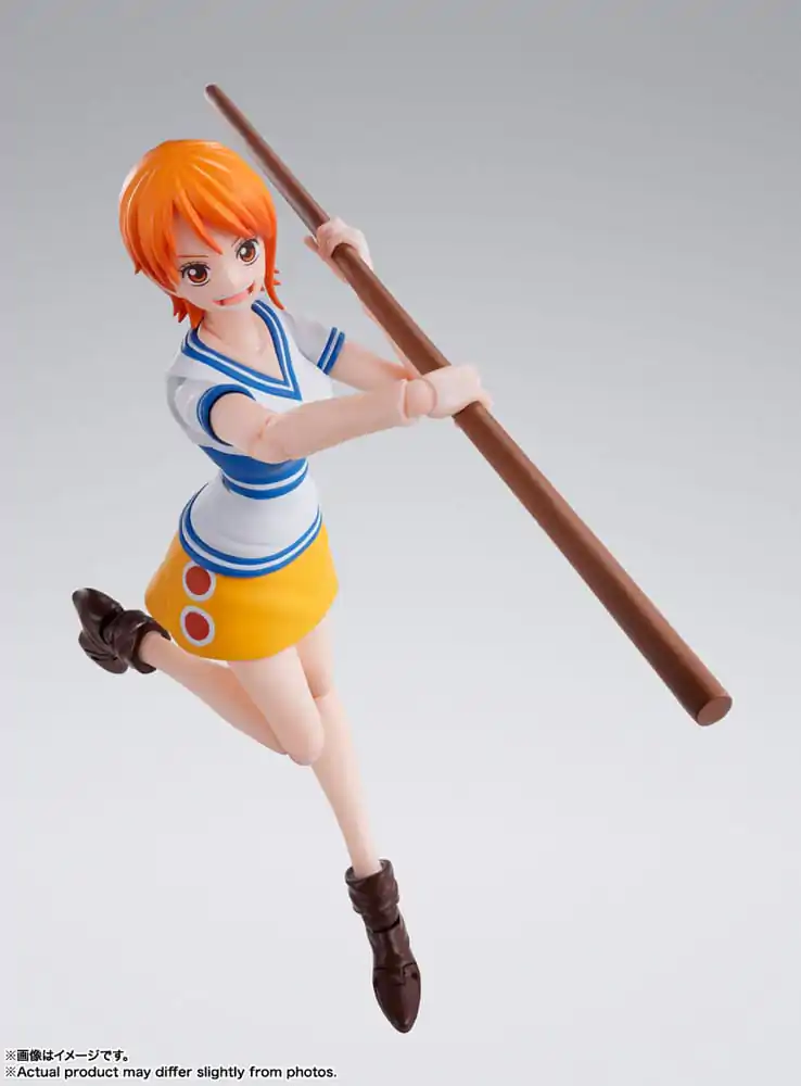 One Piece S.H. Figuarts akcijska figura Nami Romance Dawn 14 cm fotografija izdelka