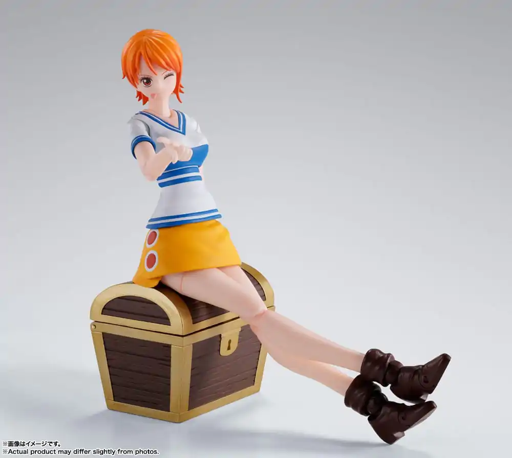 One Piece S.H. Figuarts akcijska figura Nami Romance Dawn 14 cm fotografija izdelka