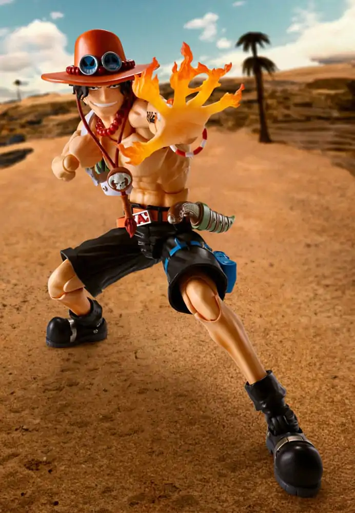 One Piece S.H. Figuarts akcijska figura Portgas D Ace -Fire Fist- 15 cm fotografija izdelka