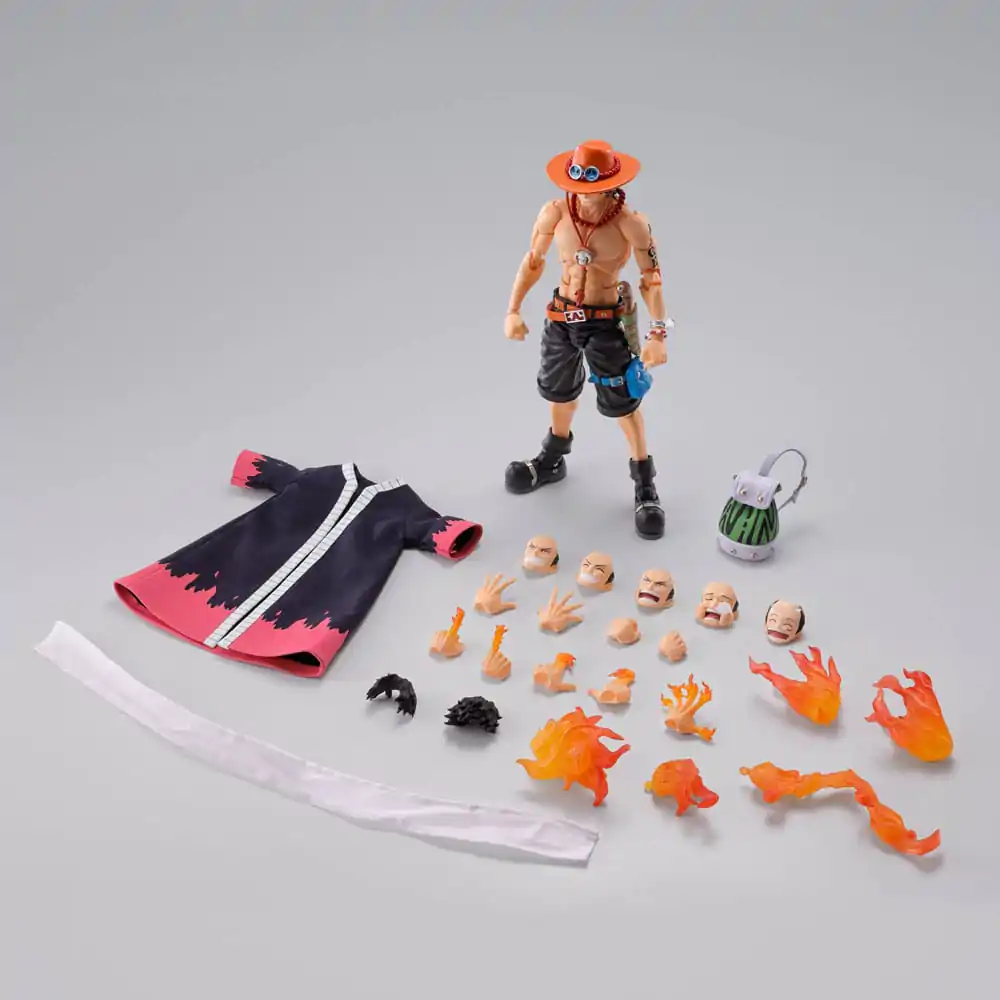 One Piece S.H. Figuarts akcijska figura Portgas D Ace -Fire Fist- 15 cm fotografija izdelka