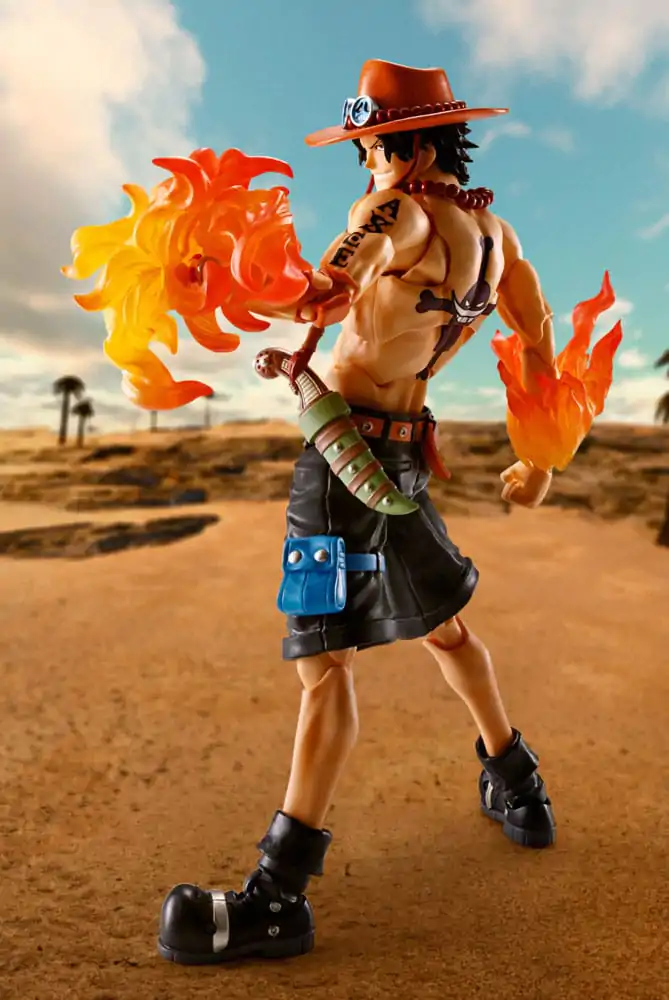 One Piece S.H. Figuarts akcijska figura Portgas D Ace -Fire Fist- 15 cm fotografija izdelka