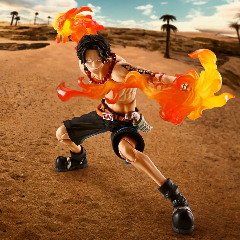 One Piece S.H. Figuarts akcijska figura Portgas D Ace -Fire Fist- 15 cm fotografija izdelka