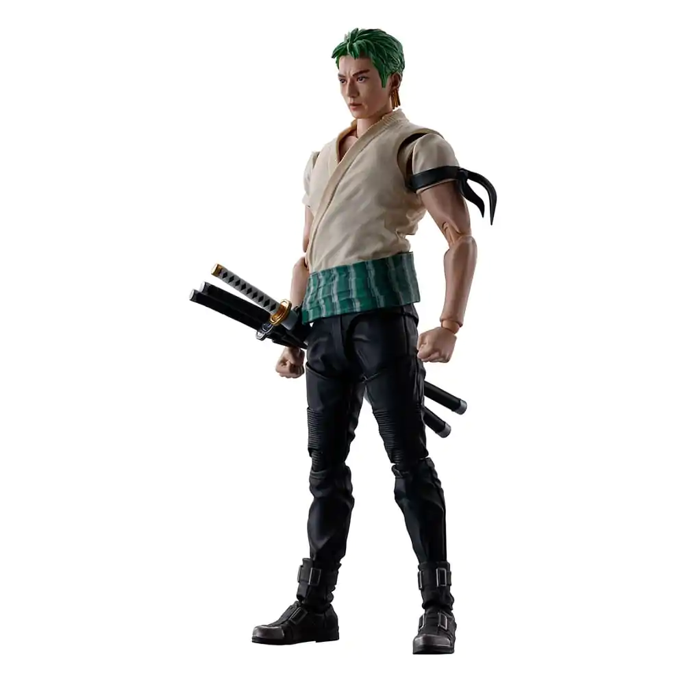 One Piece S.H. Figuarts Akcijska Figura Roronoa Zoro (Netflix) 14 cm fotografija izdelka