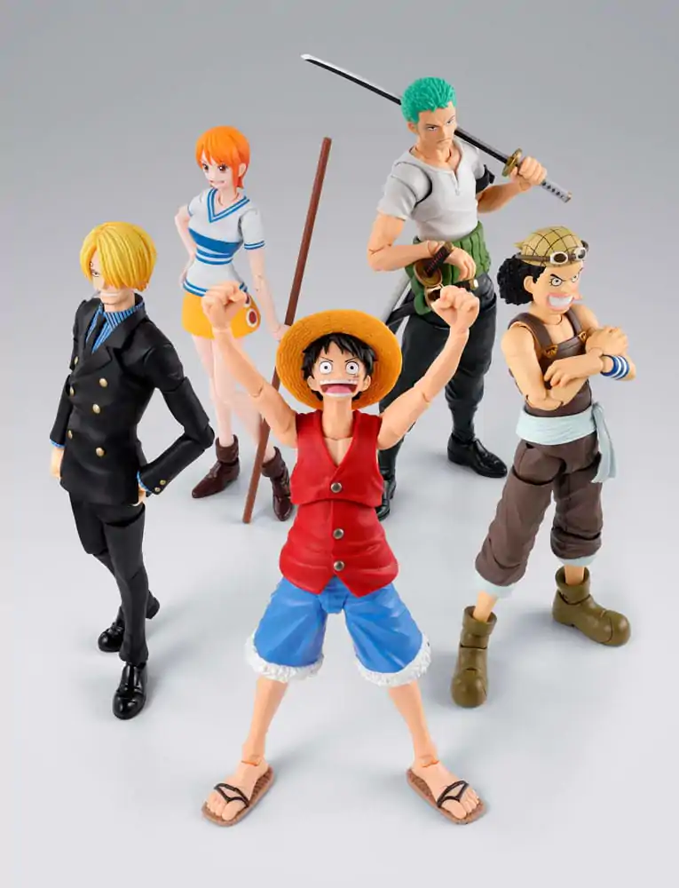One Piece S.H.Figuarts akcijska figura Sanji Romance Dawn Ver. 15 cm fotografija izdelka
