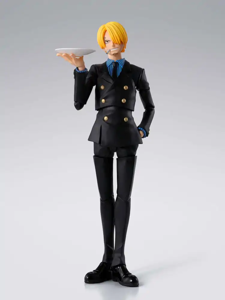One Piece S.H.Figuarts akcijska figura Sanji Romance Dawn Ver. 15 cm fotografija izdelka