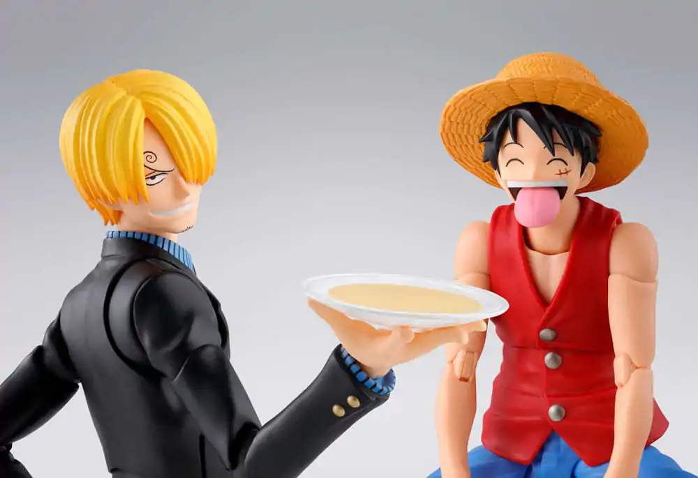 One Piece S.H.Figuarts akcijska figura Sanji Romance Dawn Ver. 15 cm fotografija izdelka