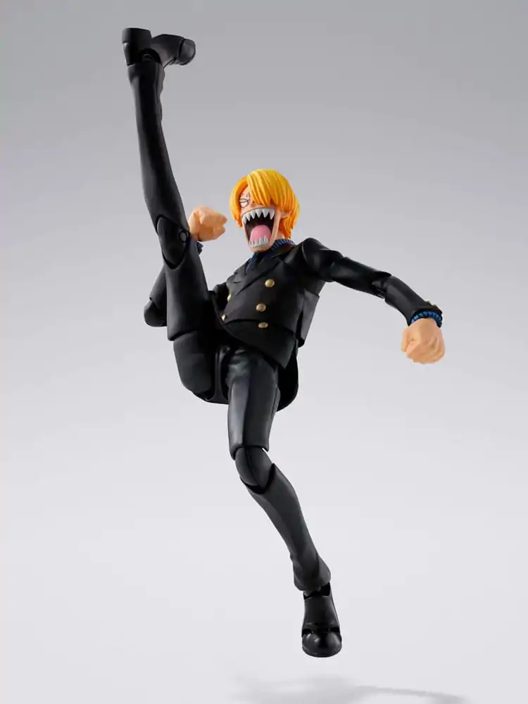 One Piece S.H.Figuarts akcijska figura Sanji Romance Dawn Ver. 15 cm fotografija izdelka