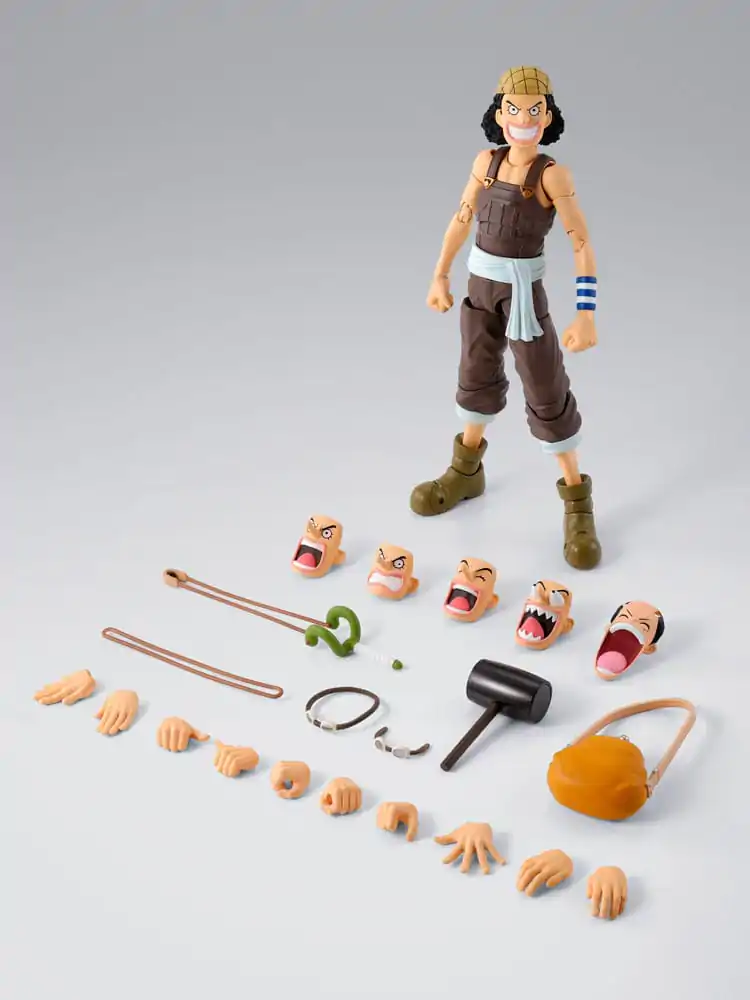 One Piece S.H.Figuarts akcijska figura Usopp Romance Dawn Ver. 15 cm fotografija izdelka