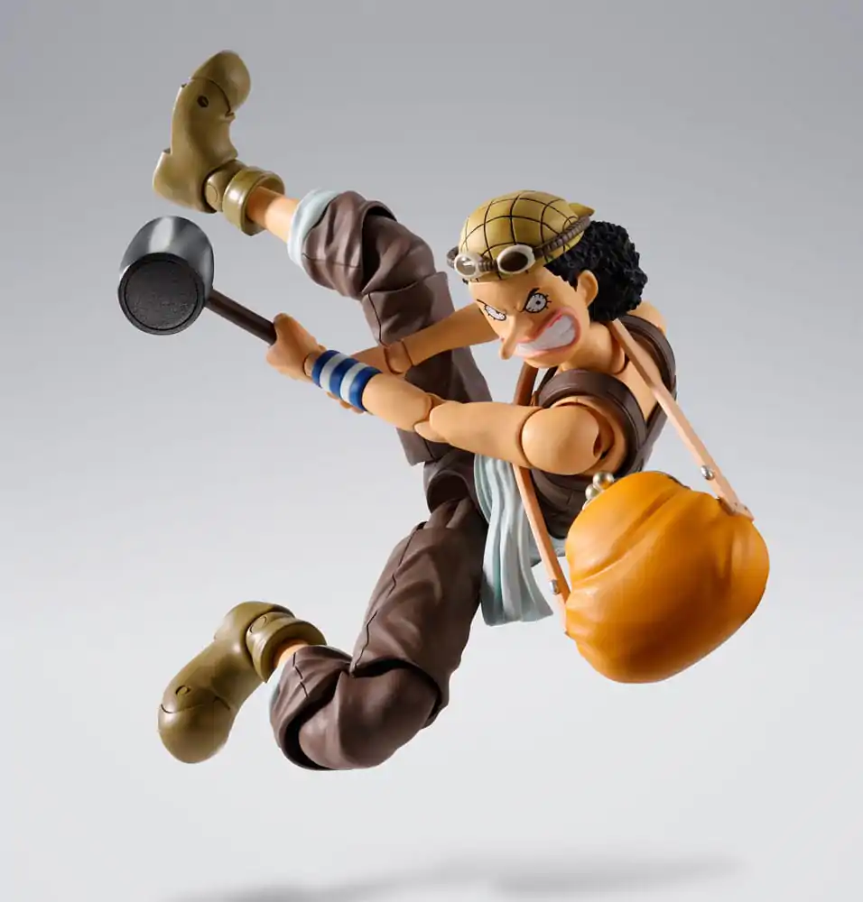 One Piece S.H.Figuarts akcijska figura Usopp Romance Dawn Ver. 15 cm fotografija izdelka