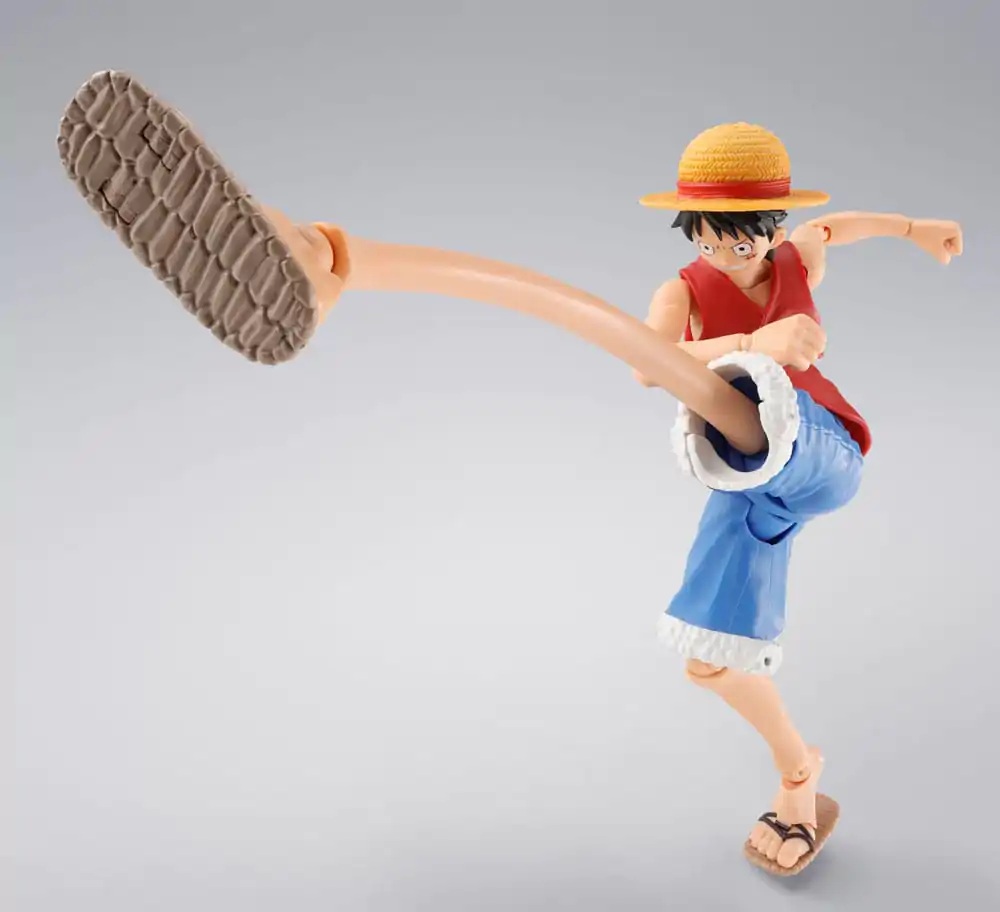 One Piece S.H. Figuarts set dodatkov Monkey D. Luffy Romance Dawn Gum-Gum Option Parts Set fotografija izdelka