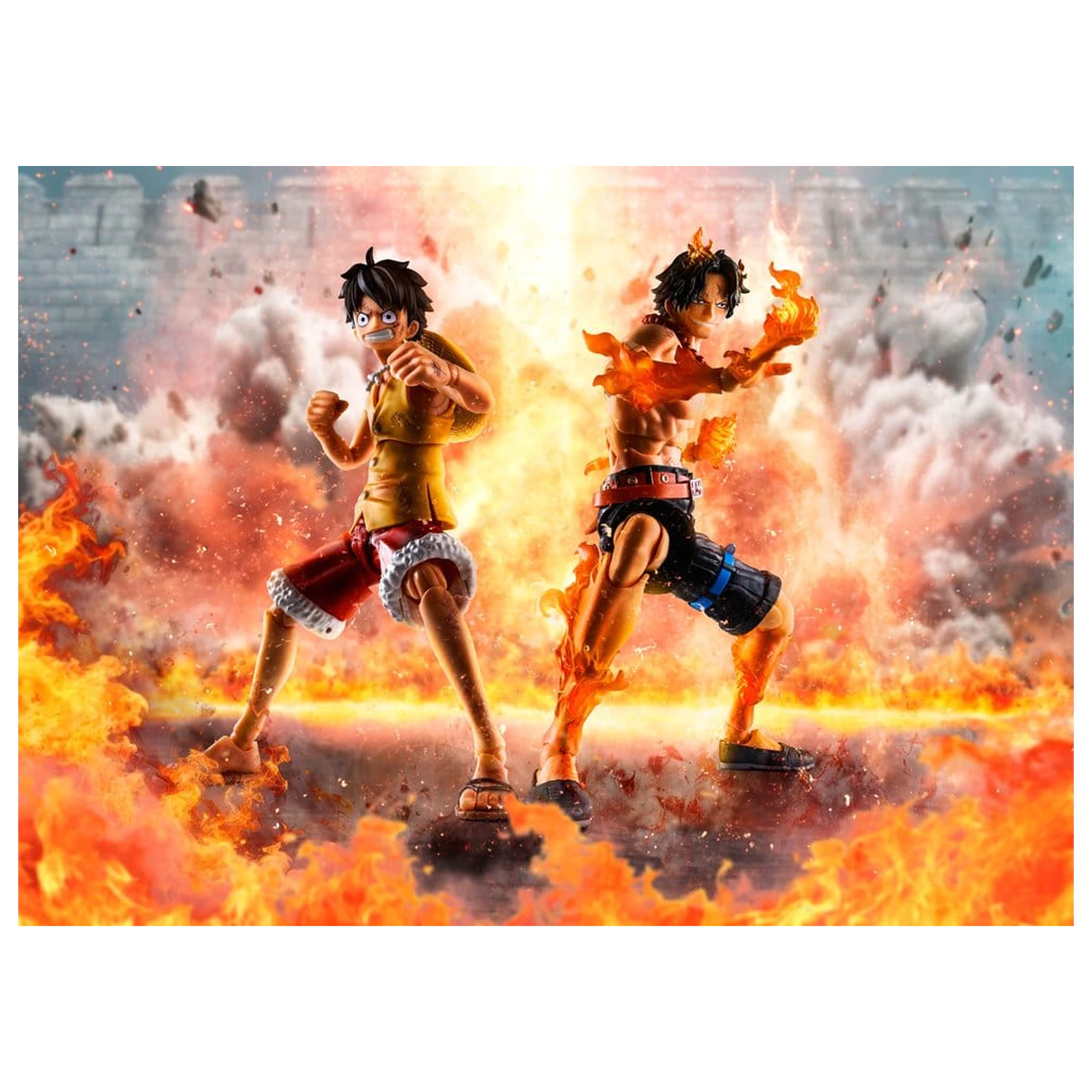 One Piece S.H. Figuarts Akcijska figura Portgas D. Ace -Marineford- 16 cm fotografija izdelka