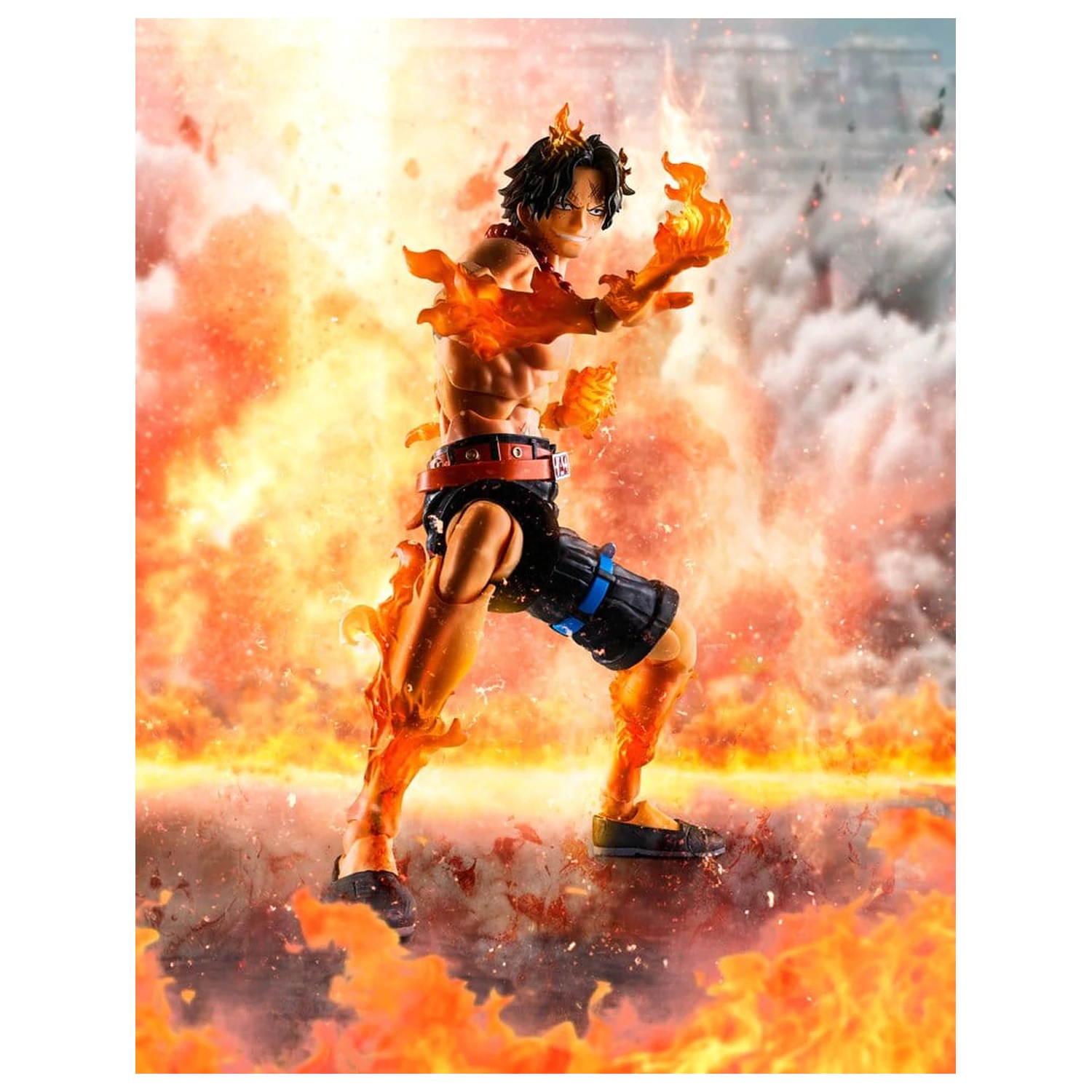 One Piece S.H. Figuarts Akcijska figura Portgas D. Ace -Marineford- 16 cm fotografija izdelka