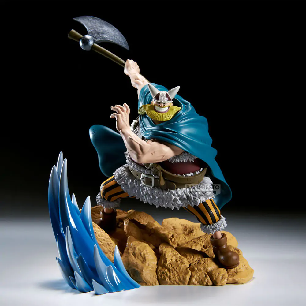 One Piece Senkozekkei Brogy figura 18 cm fotografija izdelka