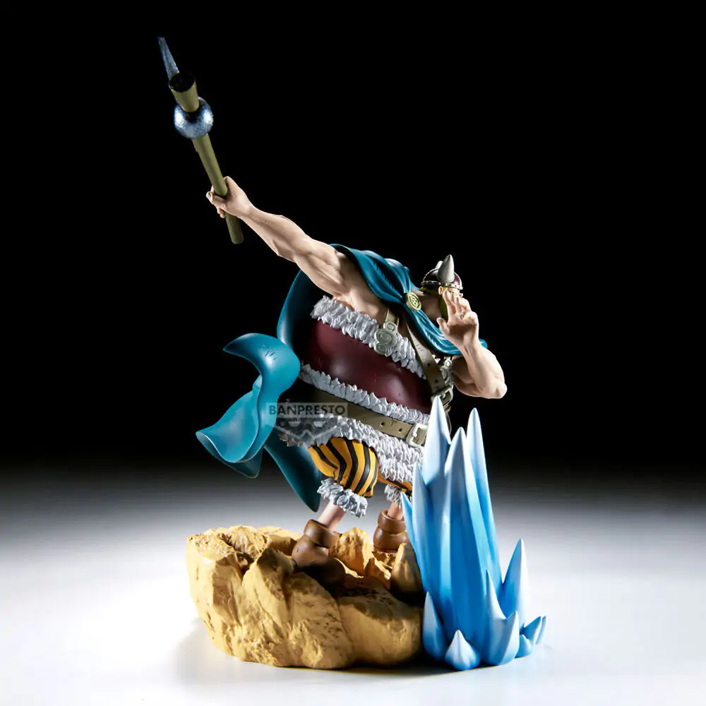 One Piece Senkozekkei Brogy figura 18 cm fotografija izdelka