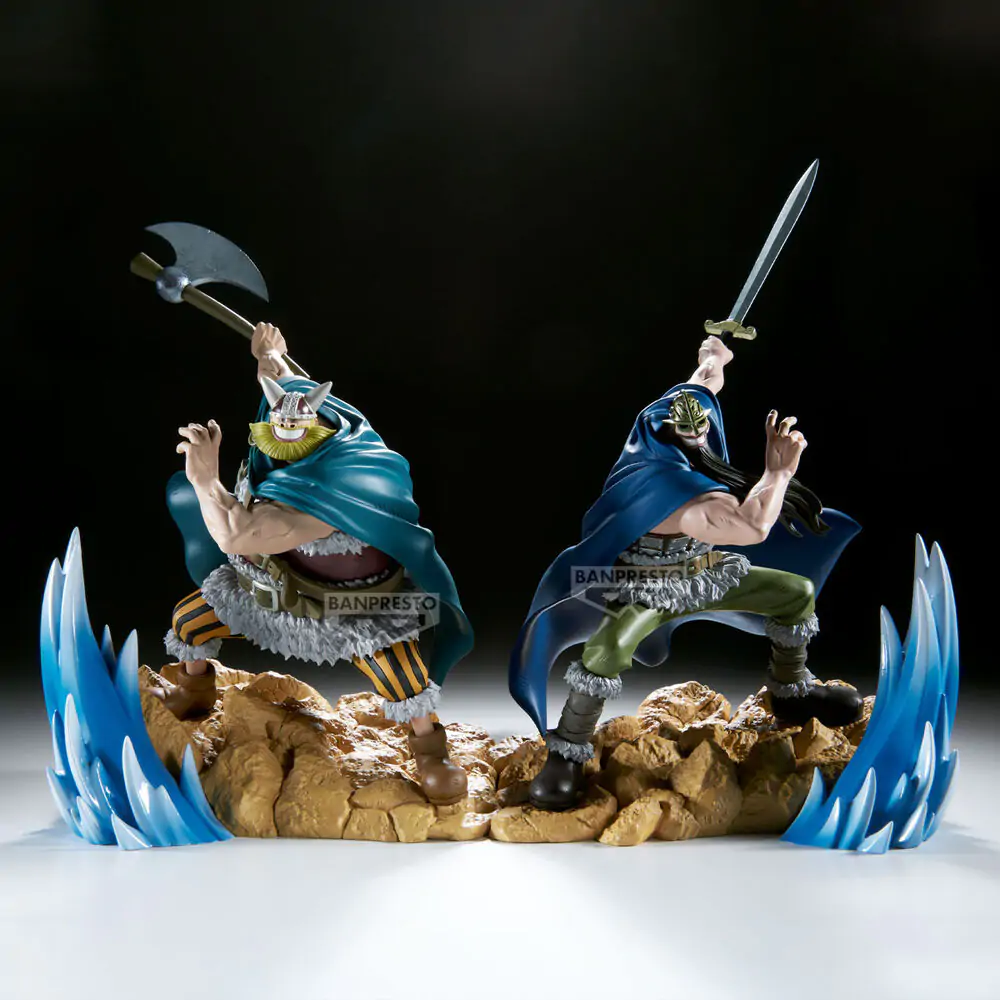 One Piece Senkozekkei Brogy figura 18 cm fotografija izdelka