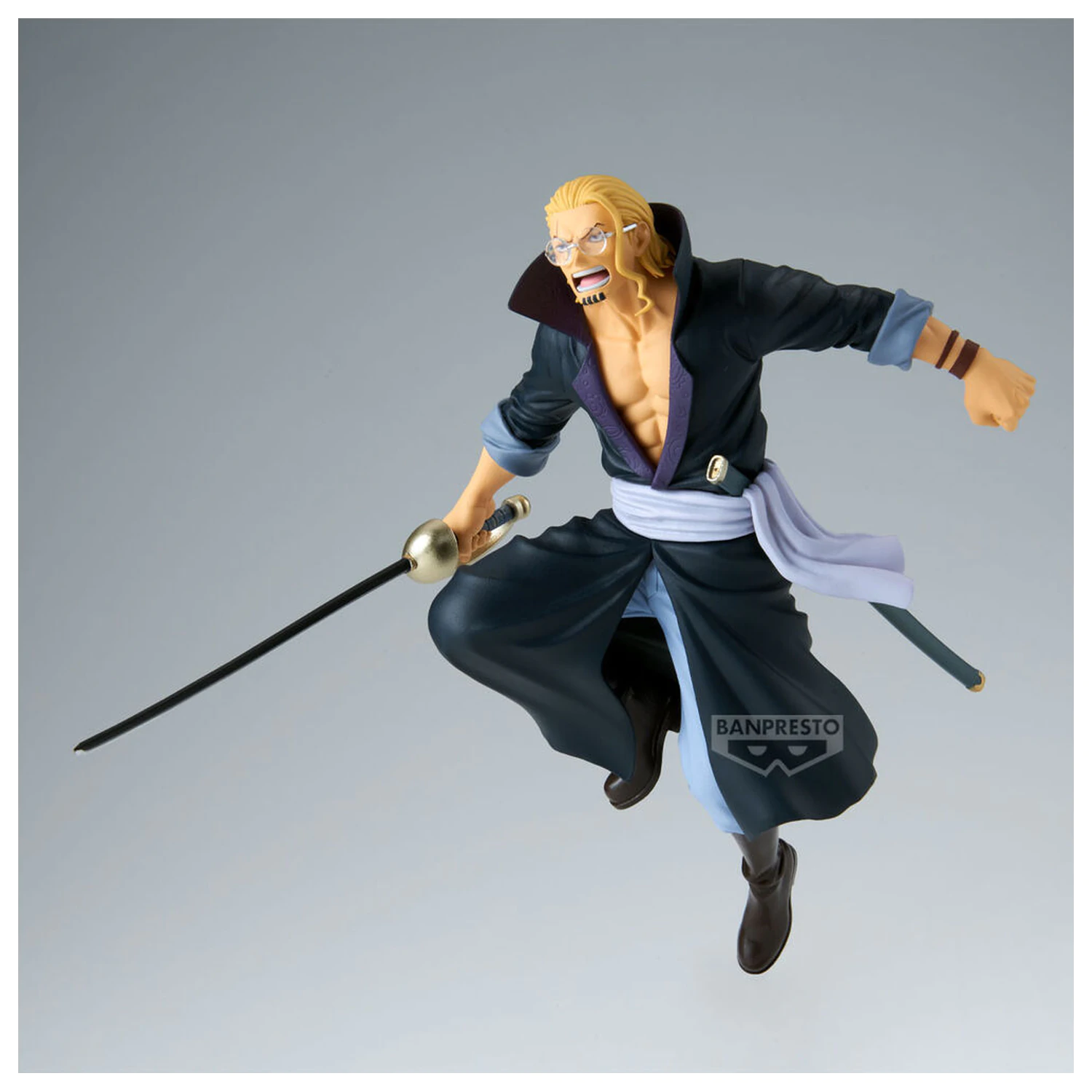 One Piece Silvers Rayleight Battle Record figura 16 cm fotografija izdelka