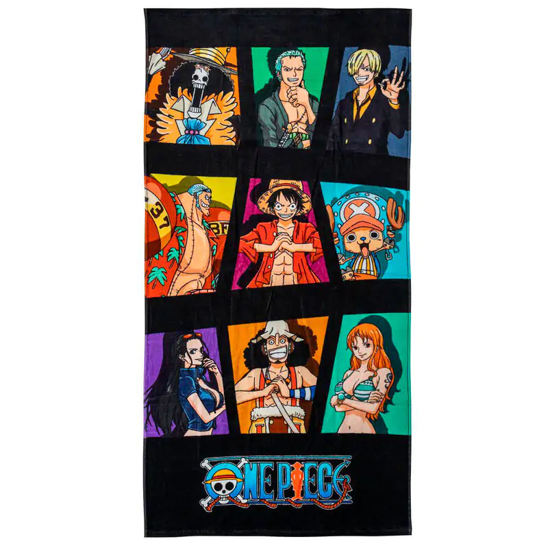 One Piece Premium brisača Strawhat Crew 70 x 140 cm fotografija izdelka